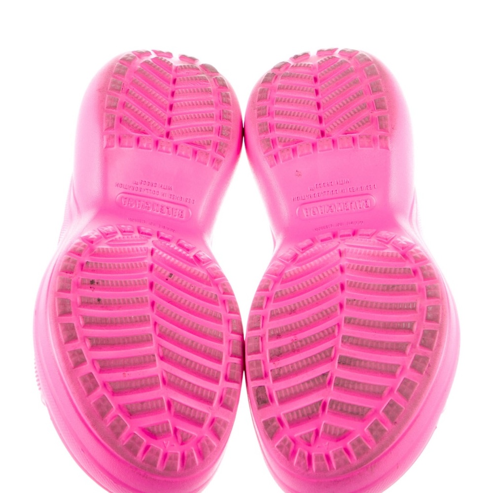 Balenciaga Vibrant Pink Slides - Picture 5 of 5